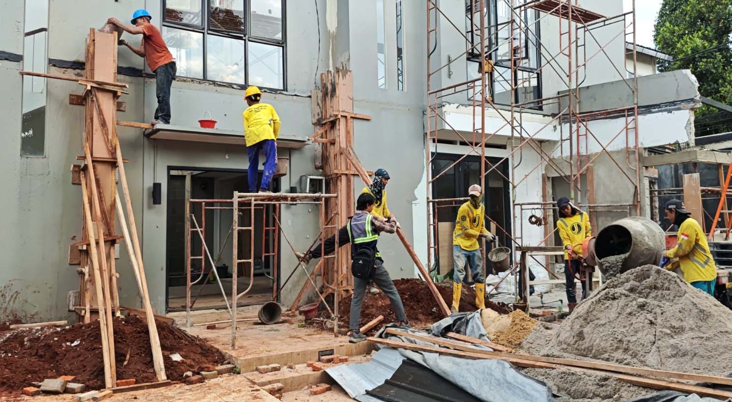 Perencanaan renovasi pembangunan kost di Yogyakarta